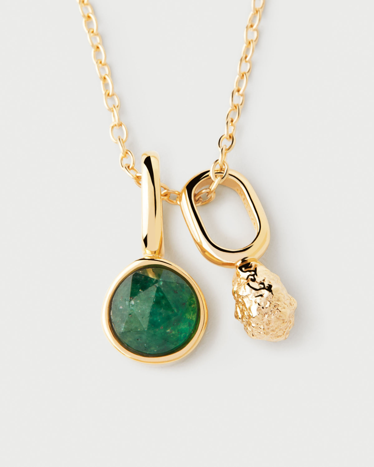 Collier Oasis - Gemme Naturelle / Plaqué Or 18K
