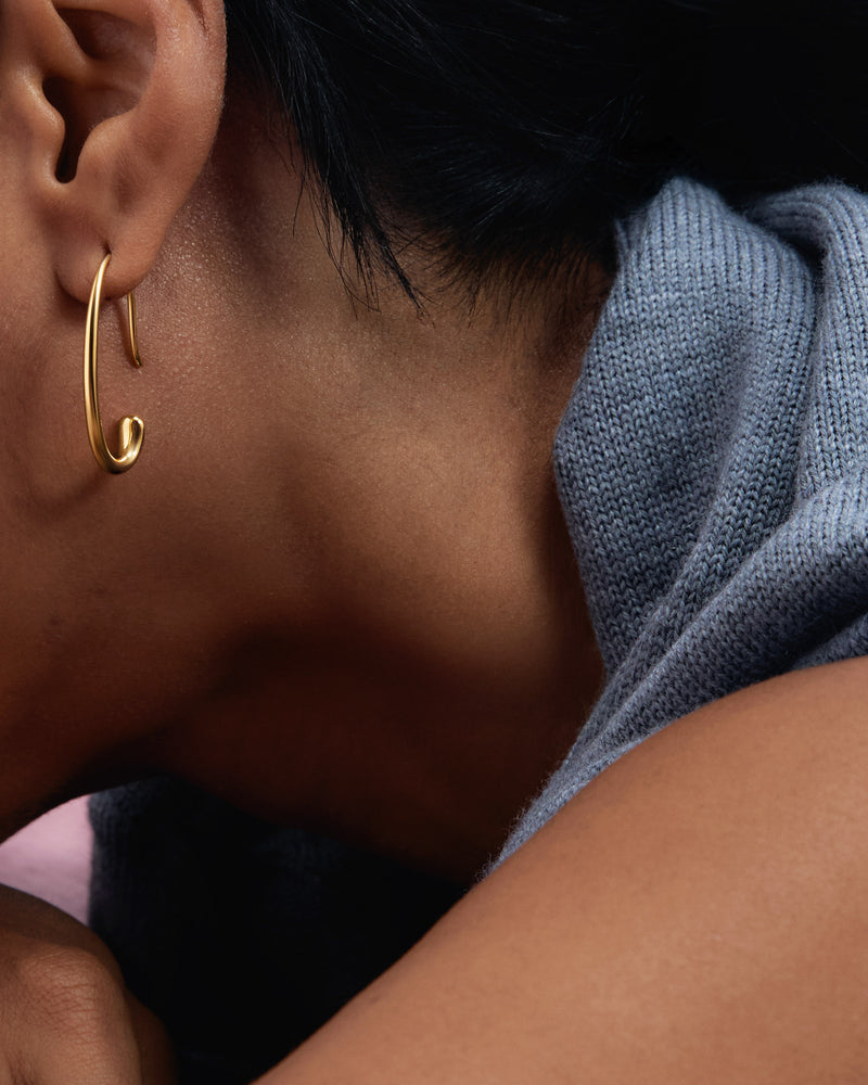 Eira Ohrringe - 
  
    18K Vergoldet
  
