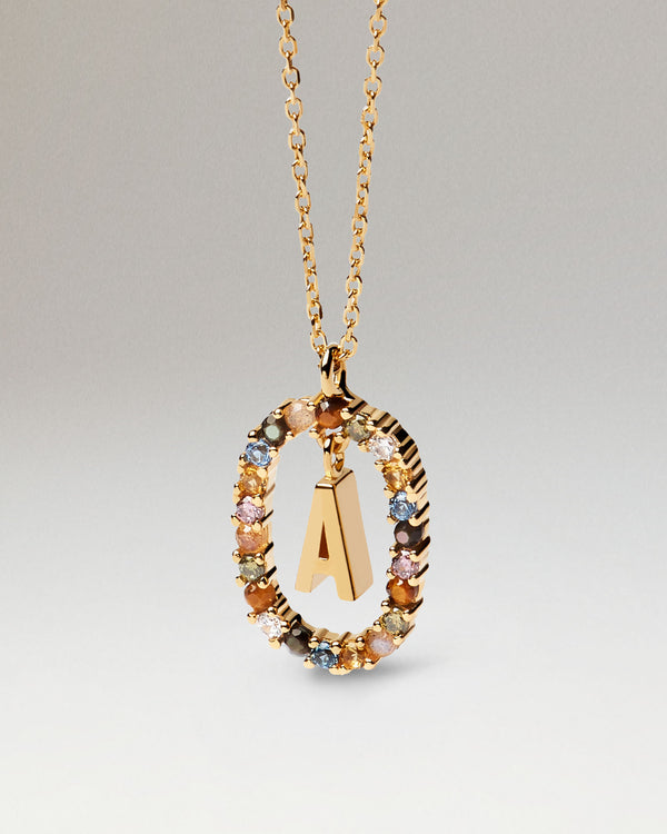 Letter A Necklace