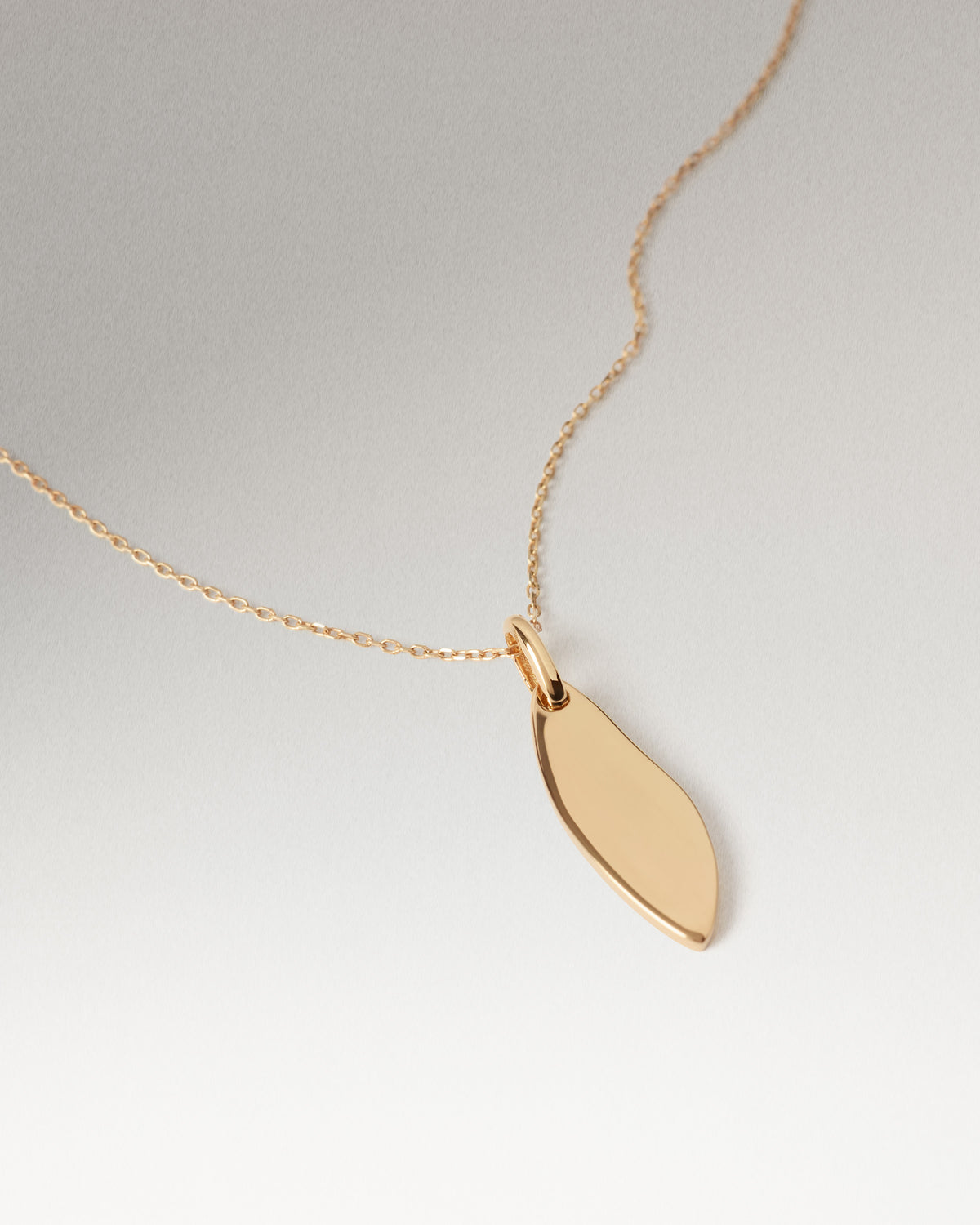 Seed Engravable Pendant - 18K Gold plating