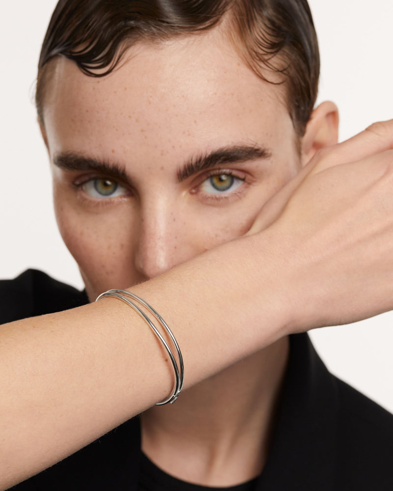 Brazalete de Plata Twister - 
  
    Plata de Ley
  
