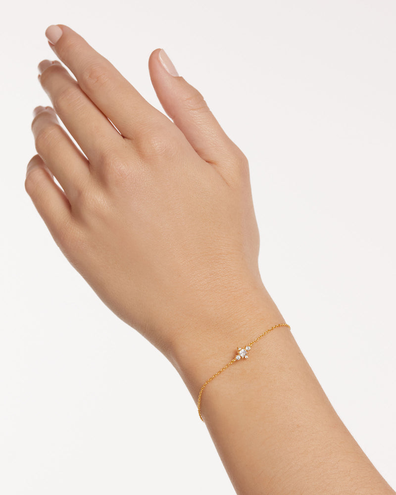 Laura Bracelet - 
  
    Sterling Silver / 18K Gold plating
  
