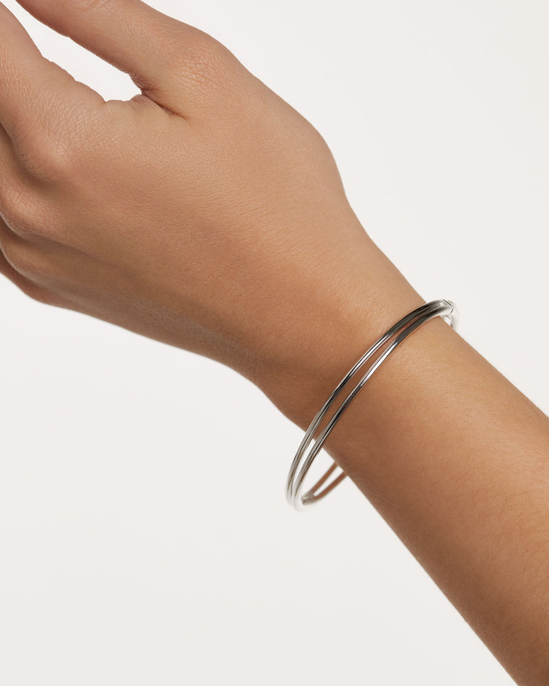 Brazalete de Plata Twister - 
  
    Plata de Ley
  
