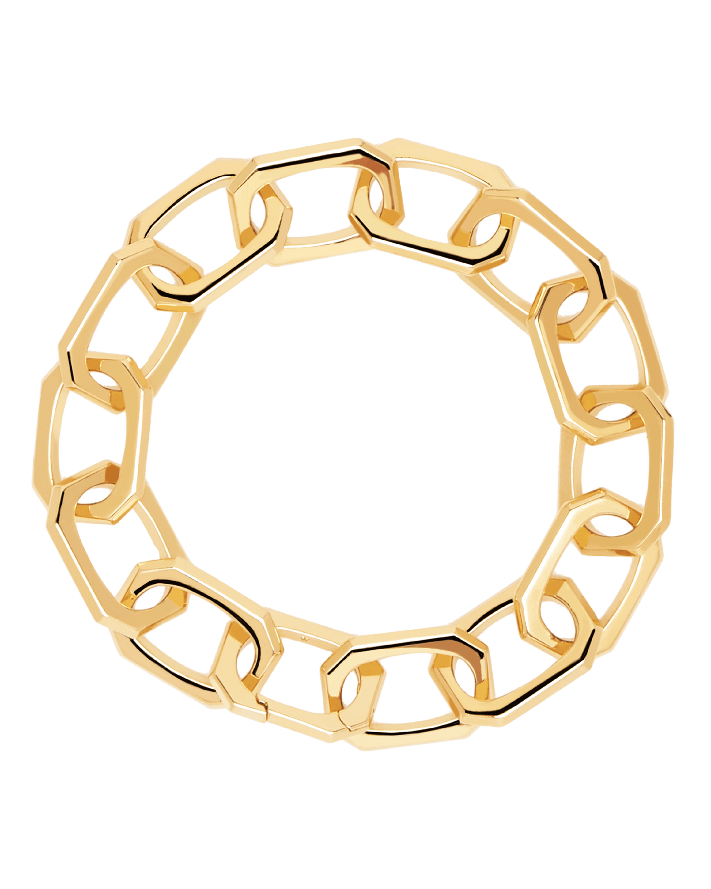 Large Signature Chain Bracelet - 
  
    Brass / 18K Gold plating
  
