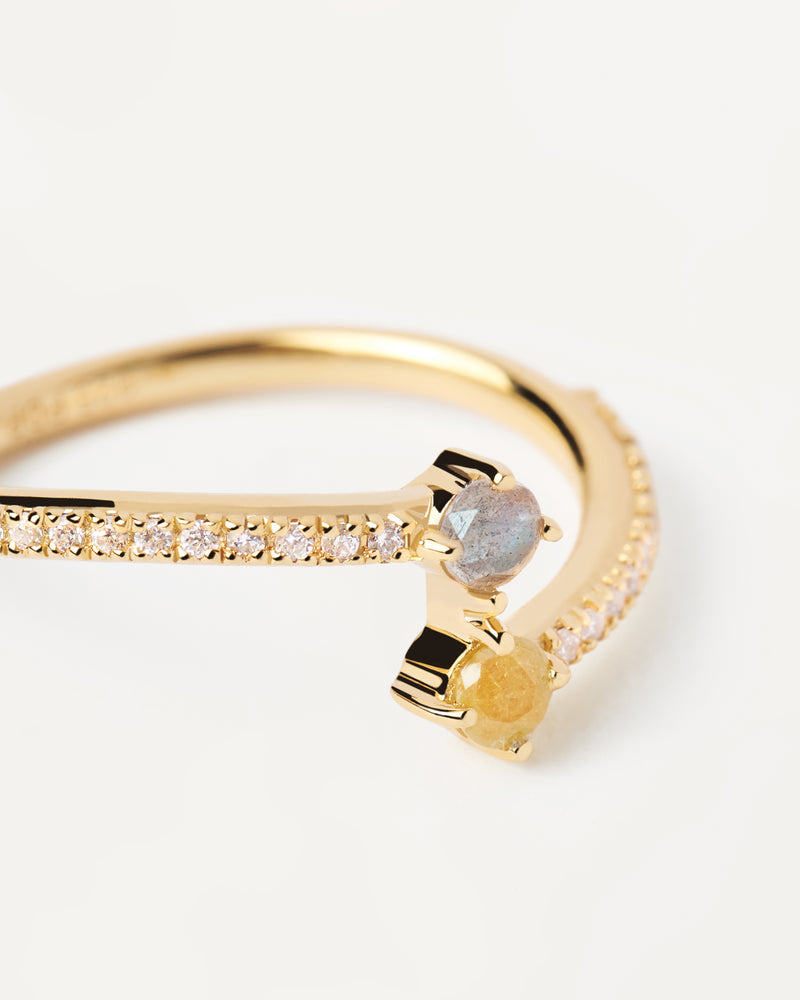 Villa Ring - 
  
    Sterling Silver / 18K Gold plating
  
