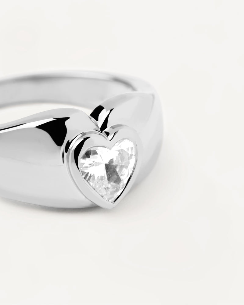 Anello in Argento Bright Heart - 
  
    Argento sterling
  
