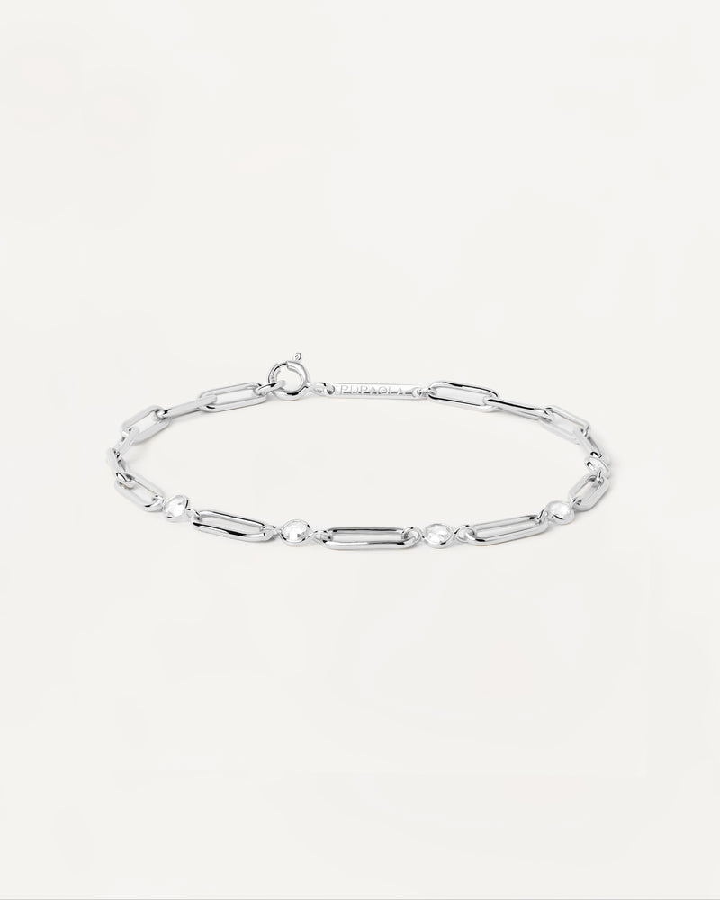 Miami Silver Chain Bracelet - 
  
    Sterling Silver
  
