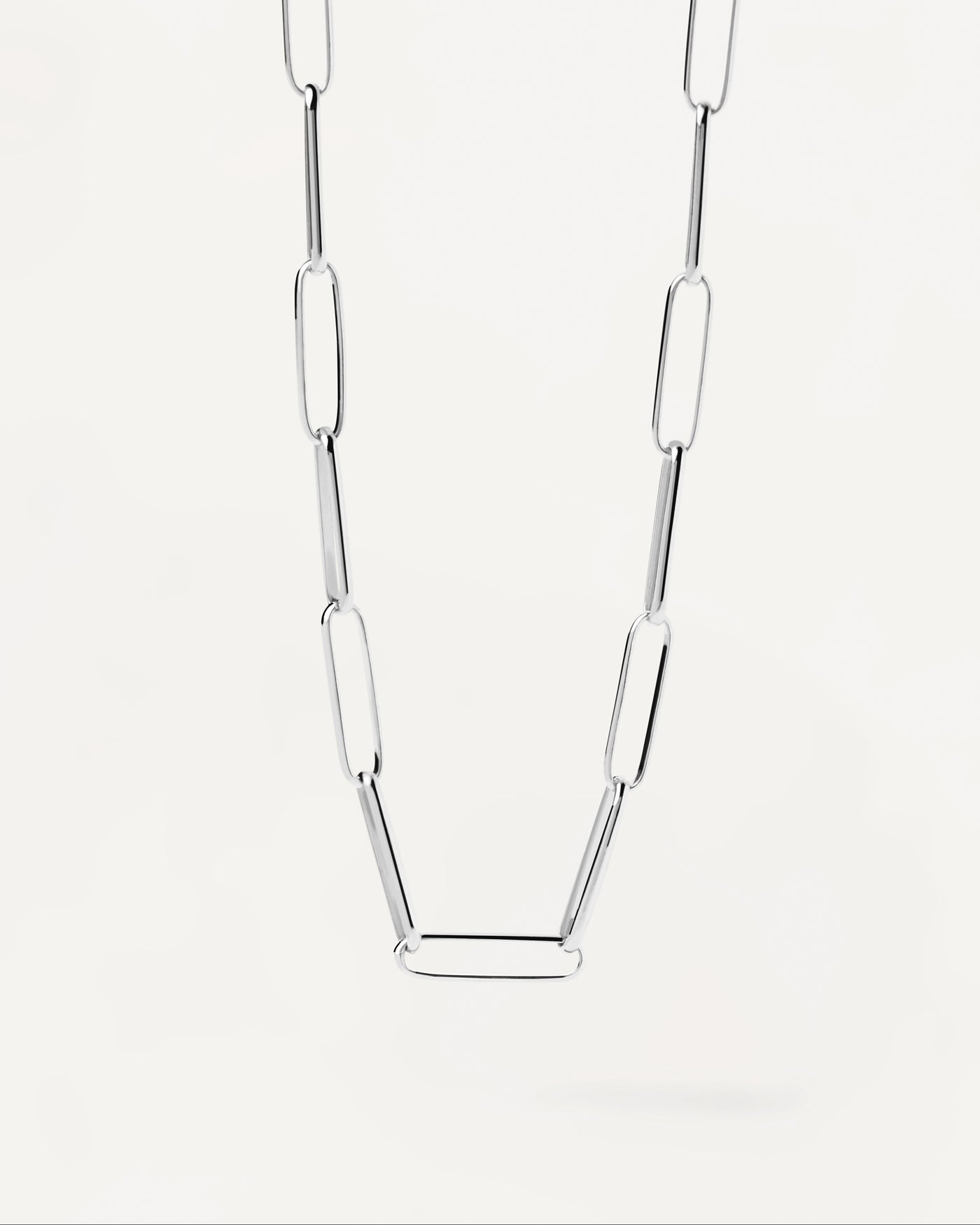 Collier chaine en argent Big Statement - 
  
    Argent massif
  
