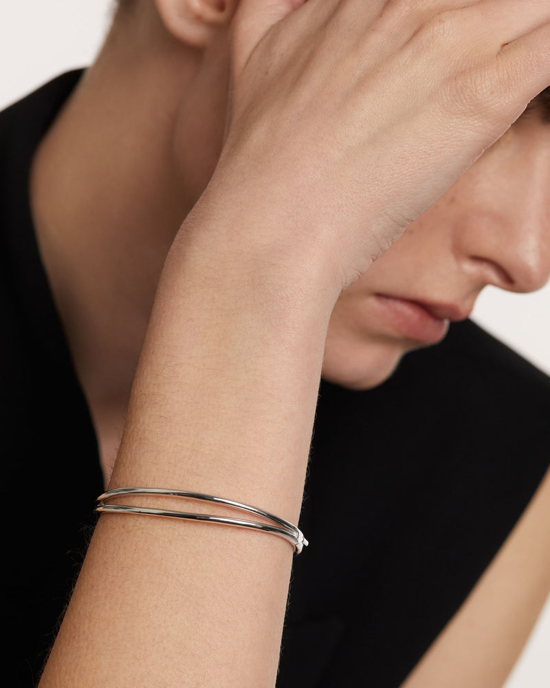 Brazalete de Plata Twister - 
  
    Plata de Ley
  
