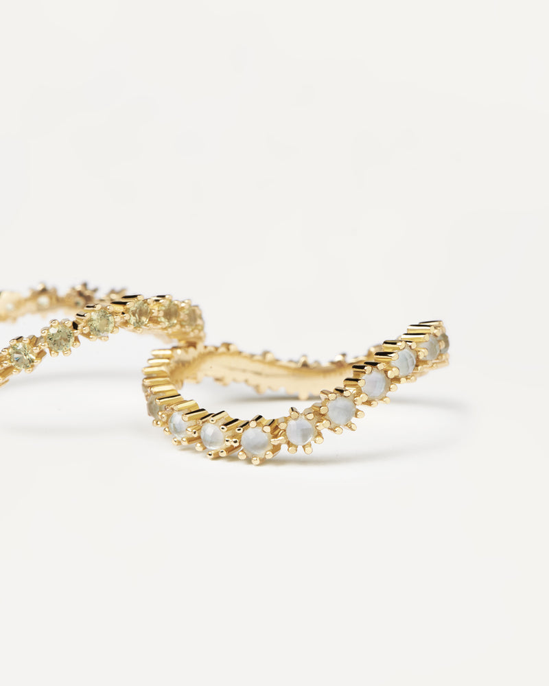 Kara Rings - 
  
    Sterling Silver / 18K Gold plating
  
