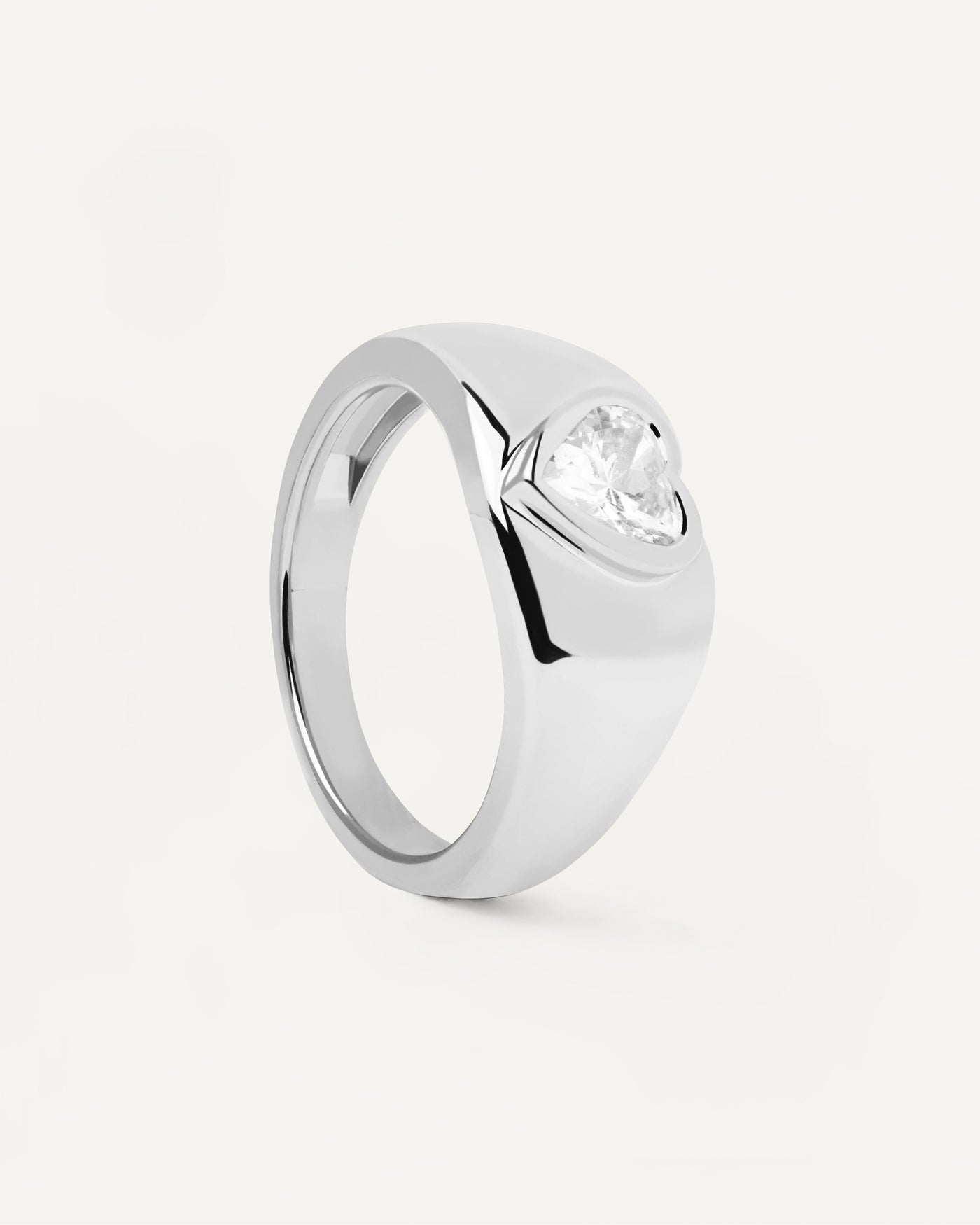 Anello in Argento Bright Heart - 
  
    Argento sterling
  
