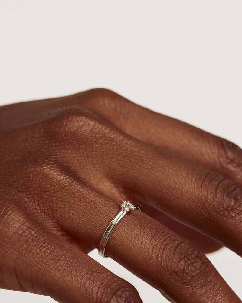 Bague en Argent Nova - 
  
    Argent massif
  
