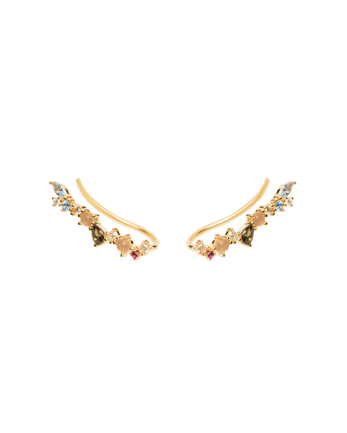 Boucles d'oreilles Euphoria - 
  
    Plaqué Or 18K
  

