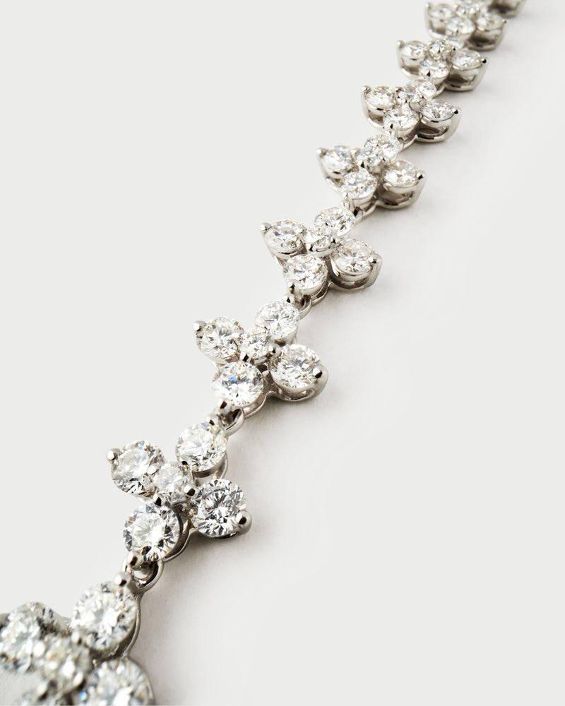 Bracelet Maggie en diamants et or blanc - 
  
    Diamant - Lab-grown / Or Blanc 18K
  

