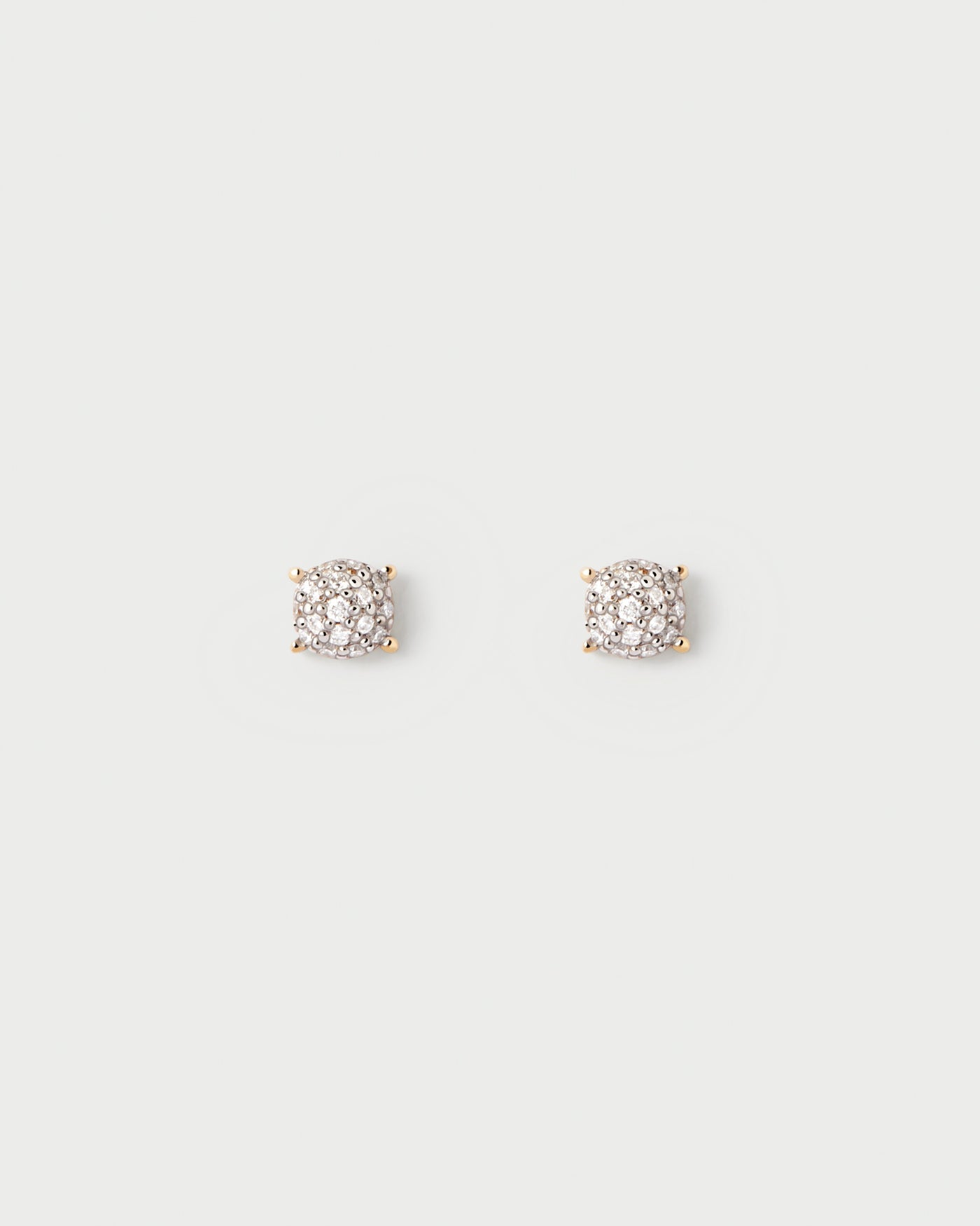 Pendientes stud de diamantes y oro Dona 
  
    Oro 18K
  
