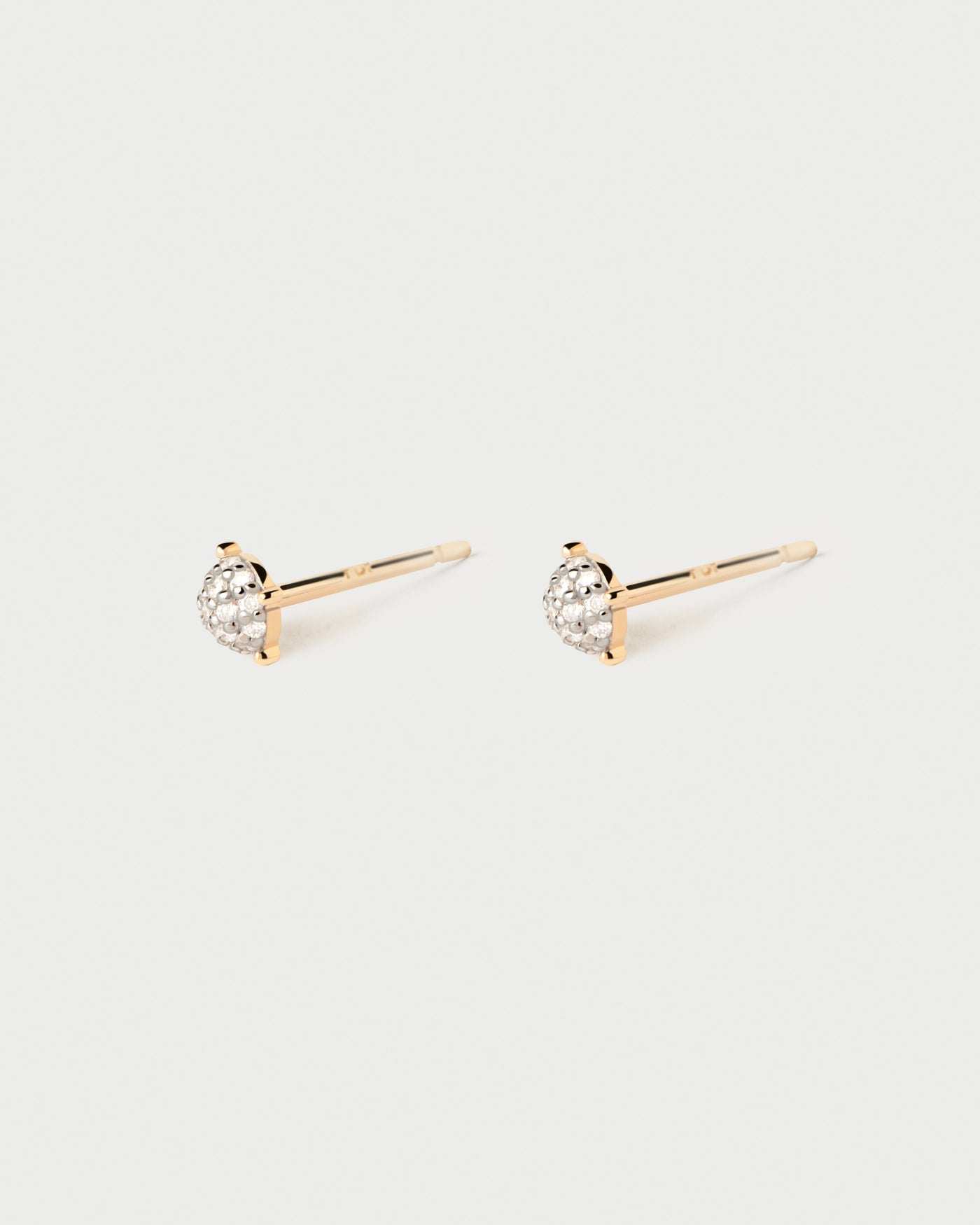 Pendientes stud de diamantes y oro Dona - 
  
    Oro 18K
  

