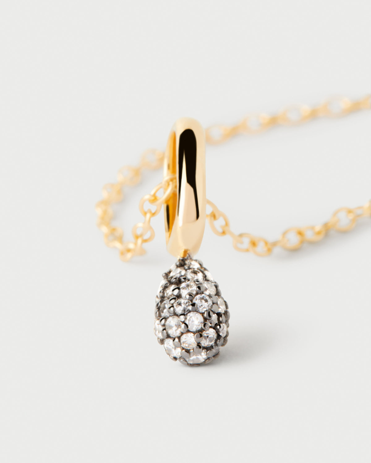 Collana Pavé Lava - Placcato Oro 18K